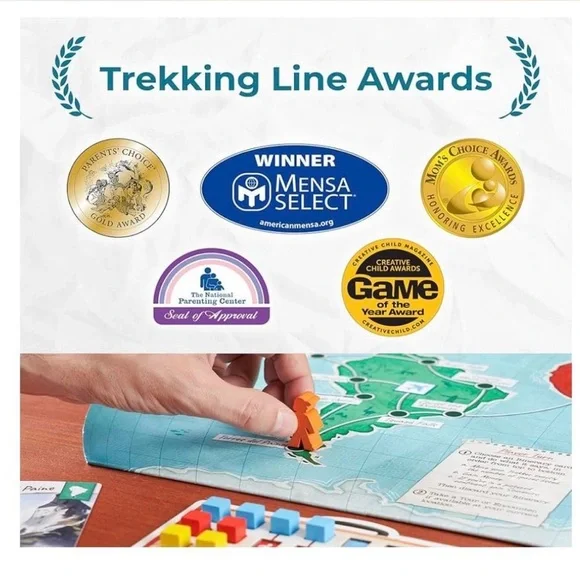 Trekking The World (2nd Edition) - Kickstarter Edition - Picture 8 of 9